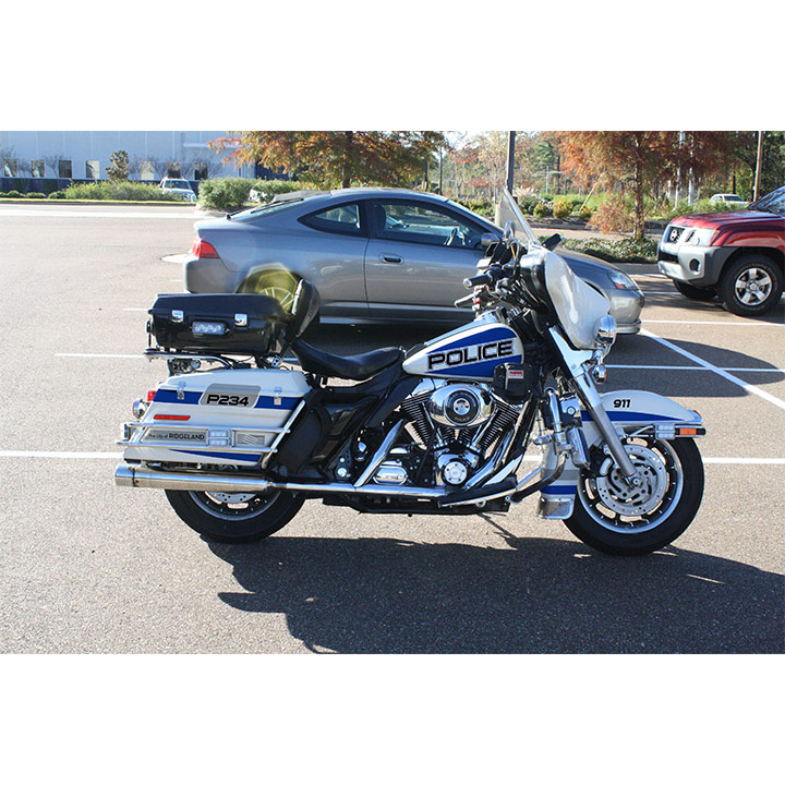 City of Ridgeland Police Motorcycle